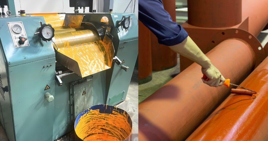 coating three roll mill manufacturers